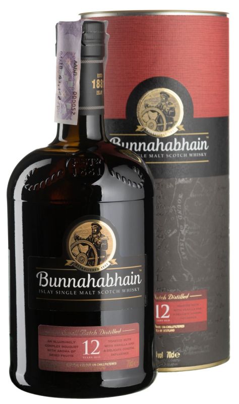 Виски Bunnahabhain 12yo 0,7 л