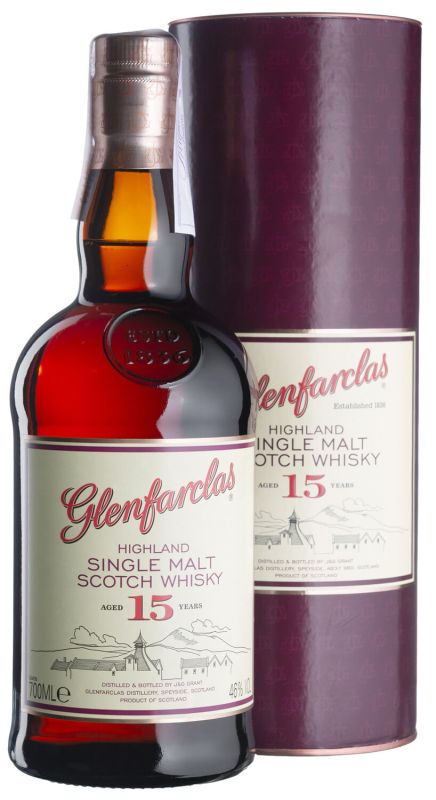 Виски Glenfarclas 15yo 0,7 л