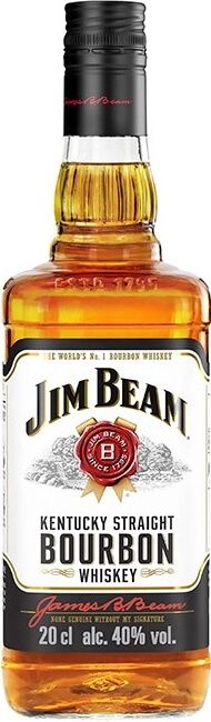 Виски бурбон Jim Beam White 0,2 л