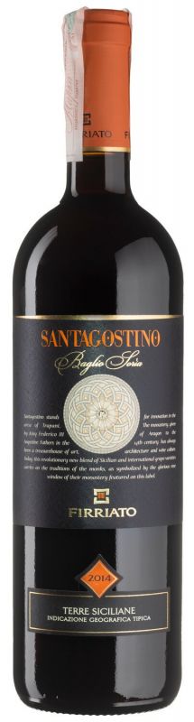 Вино Santagostino Baglio Soria Nero d'Avola Syrah 0,75 л