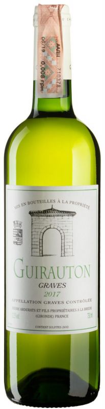 Вино Chateau Guirauton Blanc 0,75 л