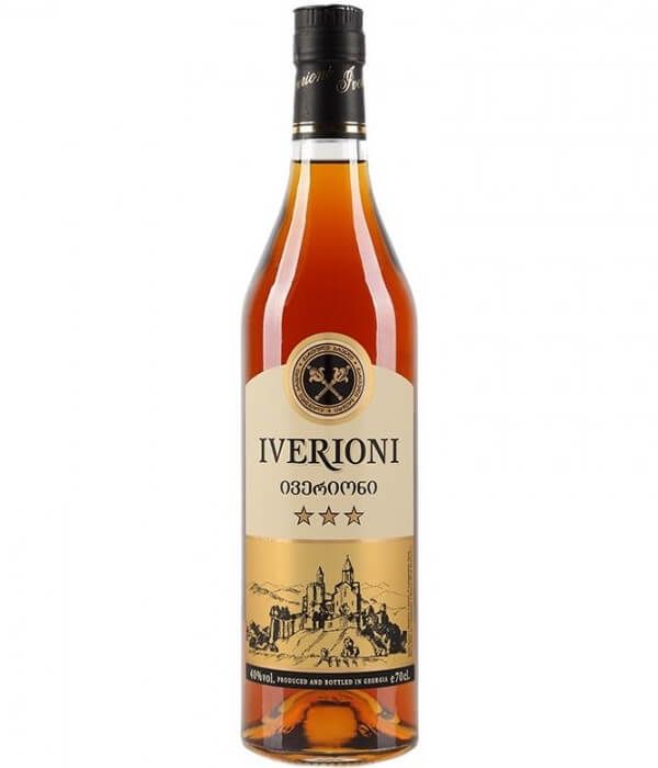 Бренди Iverioni 3* 0.7 л 40%