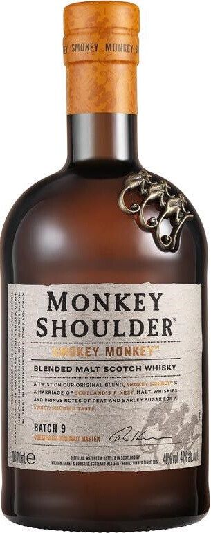 Виски солодовый Monkey Shoulder Smokey 0,7 л