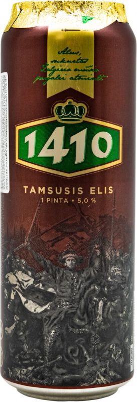 Пиво 1410 темное 0.568л ж/б