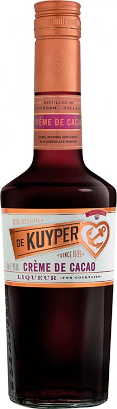 Ликер De Kuyper Creme de Cacao Dark (какао темн) 20% 0,7 л