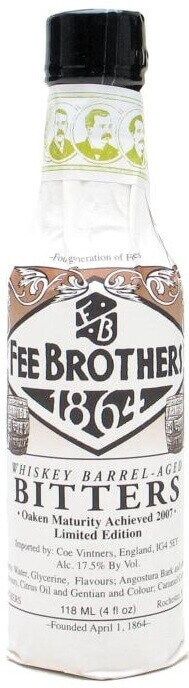 Биттер Fee Brothers Whiskey Barrel 17.5% 0.15 л