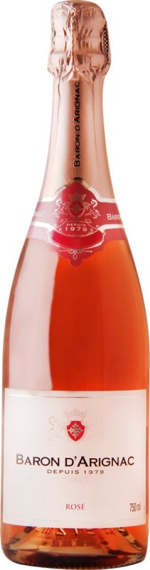 Ігристе вино "Baron d'Arignac" Demi-Sec Rose