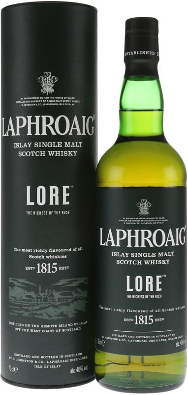 Віскі Laphroaig "Lore", in tube, 0.7 л