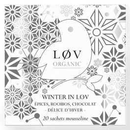 Чай черный органический Winter in Lov пакет. 20х2,2г, LoV Organic