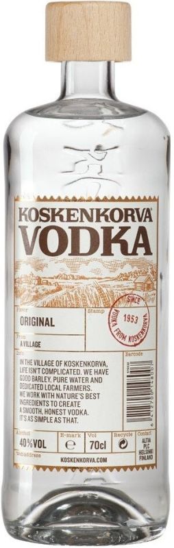 Водка "Koskenkorva", 0.7 л