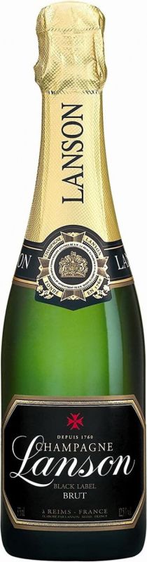 Шампанское Lanson, "Black Label" Brut, 375 мл