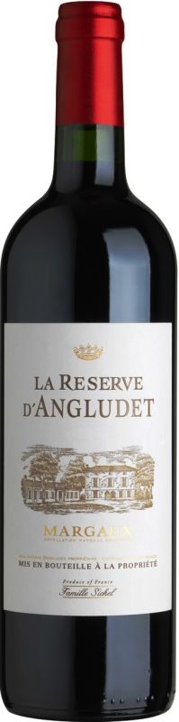 Вино "La Reserve d'Angludet", Margaux AOC, 2016