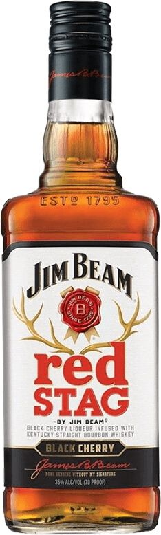 Крепкий ликер Jim Beam Red Stag (Black Cherry) 0,5 л