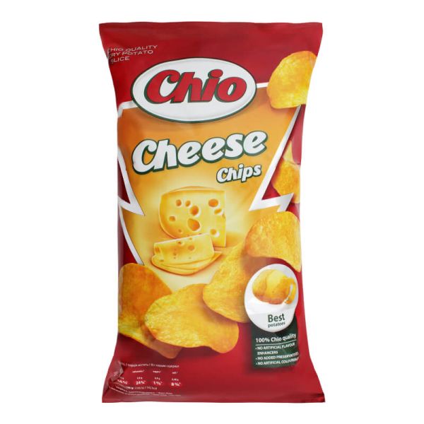 Упаковка чипсов Chio Chips со вкусом сыра 150 г х 8 шт