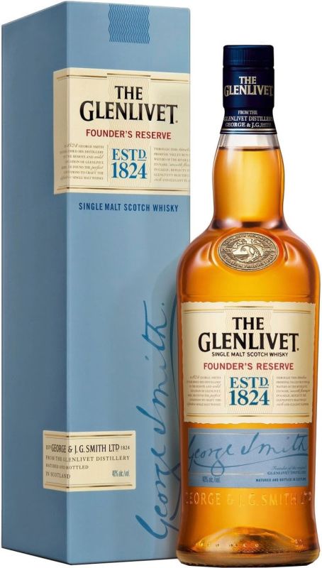 Виски The Glenlivet "Founder's Reserve", gift box, 0.5 л