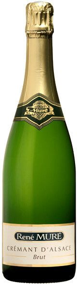 Ігристе вино Rene Mure, Cremant d'Alsace Brut, 375 мл