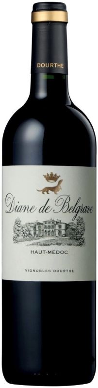Вино "Diane de Belgrave", Haut-Medoc AOC, 2013