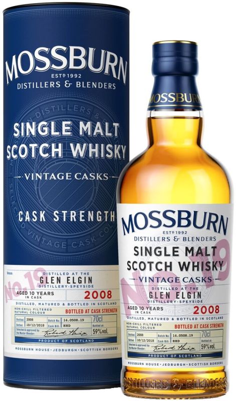 Mossburn Vintage Casks No.19 Glen Elgin 2008