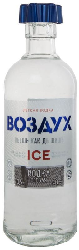 Водка "Воздух" Айс, 0.5 л