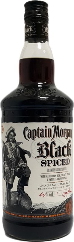 Ром "Captain Morgan" Black Spiced, 1 л