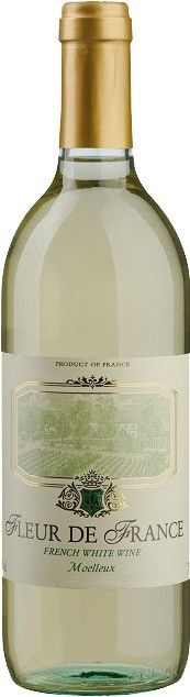 Вино "Fleur de France" Blanc Moelleux, 2017