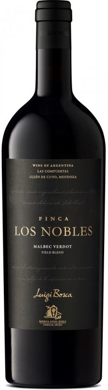 Вино Malbec Verdot "Finca Los Nobles", 2014