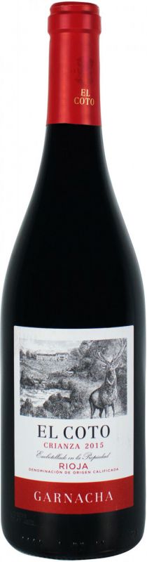 Вино "El Coto" Crianza Garnacha, Rioja DOC, 2015