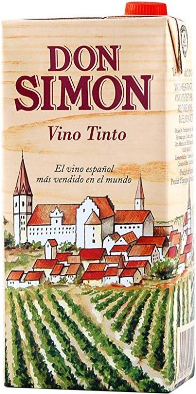 Вино "Don Simon" Tinto, Tetra Pak, 1 л