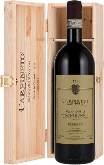 Вино "Carpineto" Vino Nobile di Montepulciano Riserva DOCG, 2011, wooden box