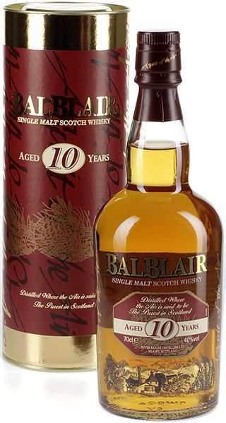 Виски Balblair 10 years old, gift box, 0.7 л