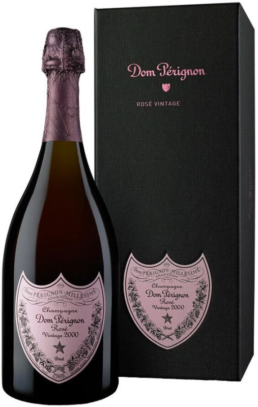 Шампанское "Dom Perignon", Rose Vintage 2000 Brut, gift box
