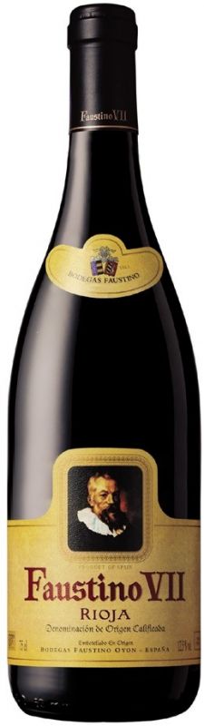 Вино Faustino VII, Rioja DOC, 2009