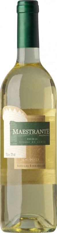 Вино Barbadillo, "Maestrante" Blanco Semi-Dulce, 2011