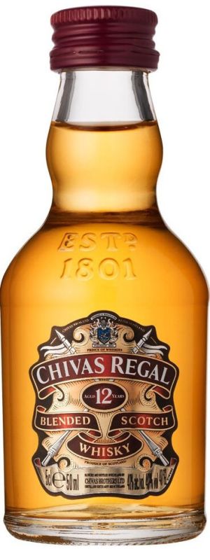 Виски Chivas Regal 12 years old, 50 мл