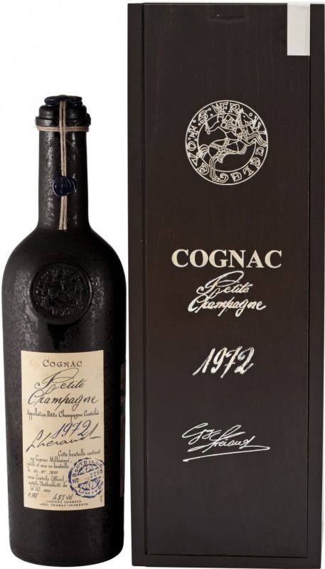 Коньяк Lheraud Cognac 1972 Fins Bois, 0.7 л