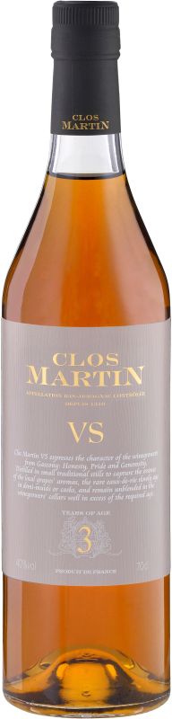 Арманьяк Clos Martin VS 3 0.7 л 40%
