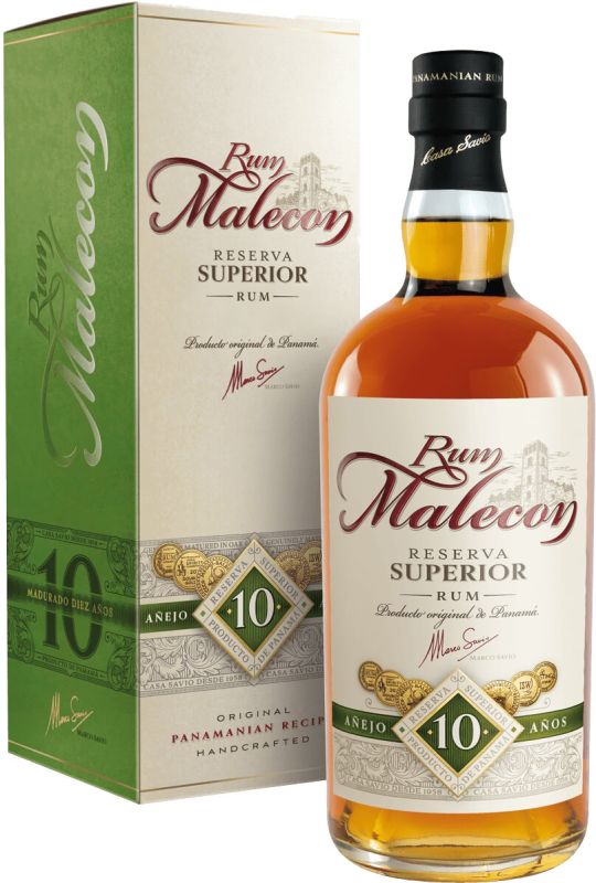 Ром Reserva Superior Malecon 10 лет 0.7 л