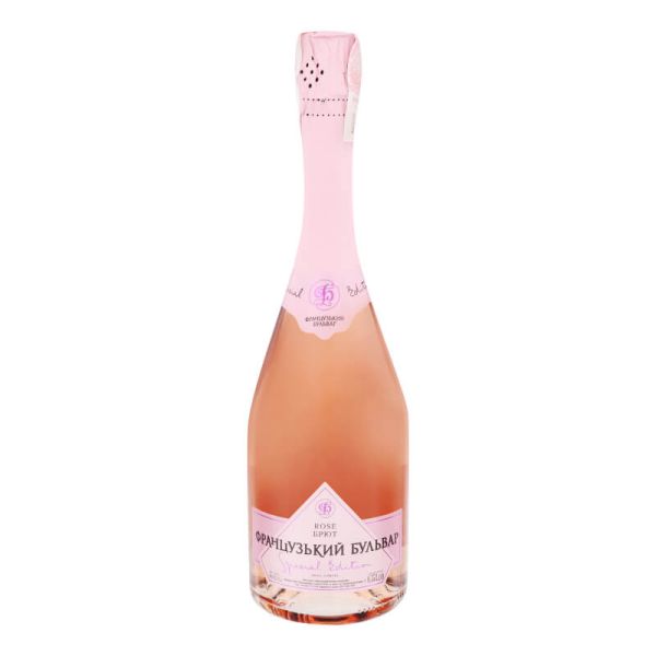 Вино игристое Французский бульвар Special Edition Rose брют розовое 0.75 л 10.5-13.5%