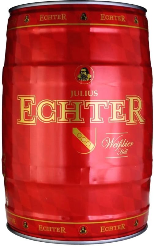 Пиво Julius Echter Weissbier 5л
