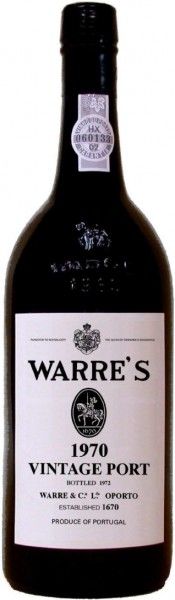 Вино Warre's Vintage Port 1970