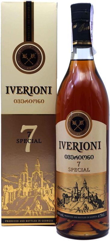 Бренди Iverioni 7 Special 0.7 л 40%