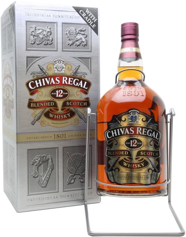 Виски "Chivas Regal" 12 years old, with box, 4.5 л