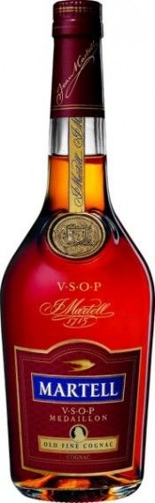 Коньяк Martell VSOP, with leather box, 0.7 л