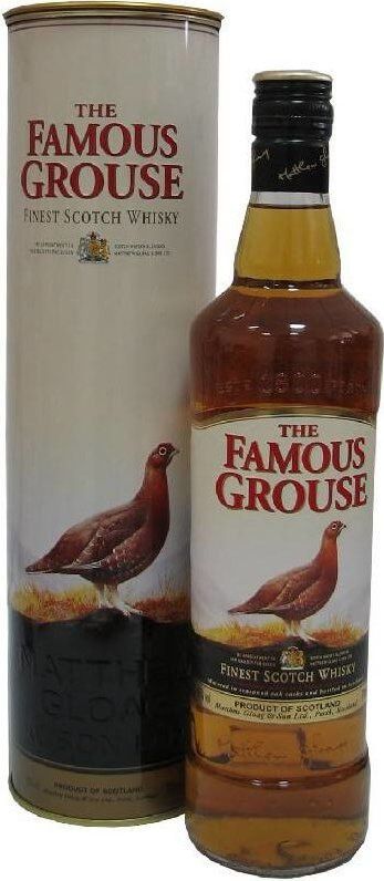 Віскі The Famous Grouse Finest, with metal box, 0.7 л