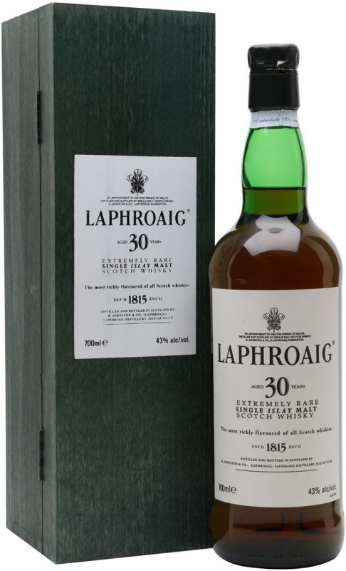 Віскі Laphroaig Malt 30 years old, with box, 0.7 л