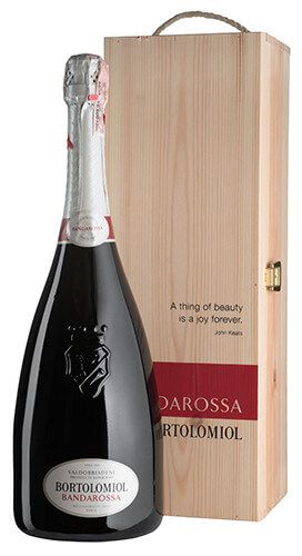 Ігристе Bandarossa Valdobbiadene Prosecco Superiore, wooden box 1,5 л