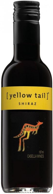 Вино "Yellow Tail" Shiraz, 187 мл