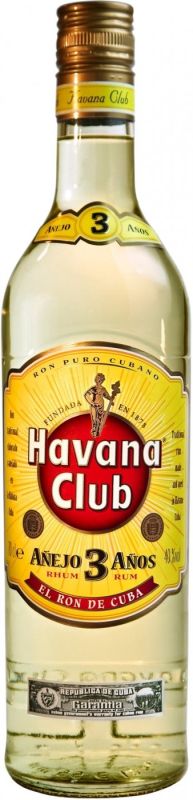 Ром "Havana Club" Anejo 3 Anos, 0.7 л