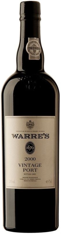 Вино Warre's, Vintage Port, 2000, 375 мл