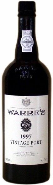 Вино Warre's, Vintage Port, 1997